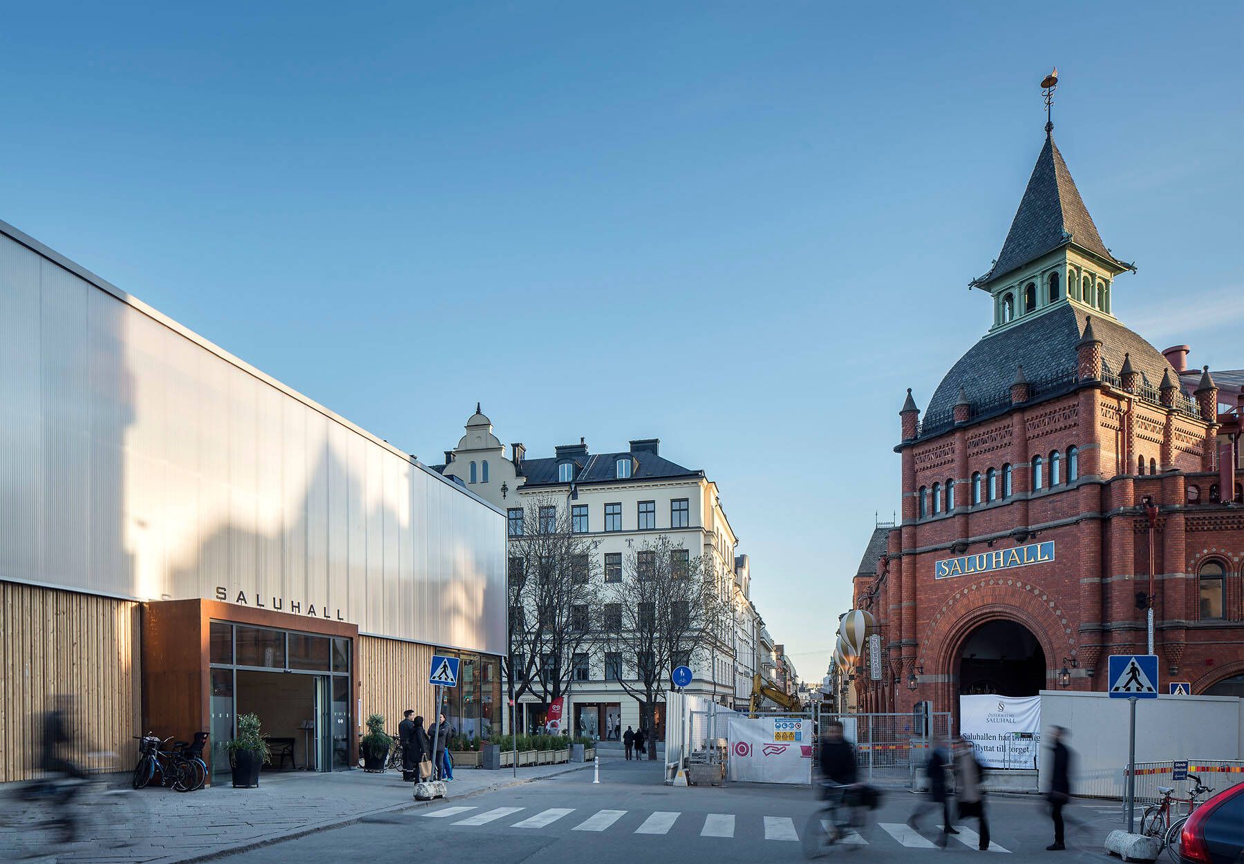 Une halle de marché déplacée de 500km pour devenir complexe sportif