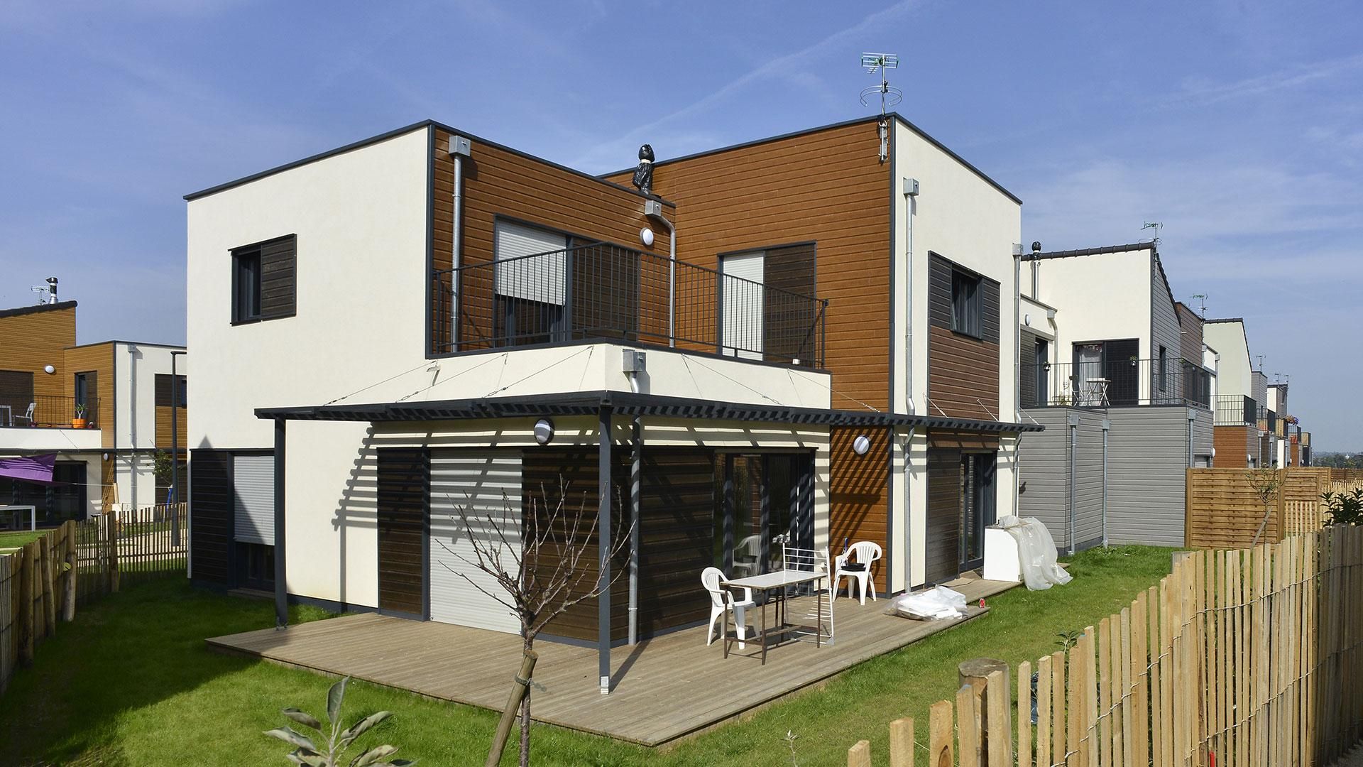 Eco-quartier en bois