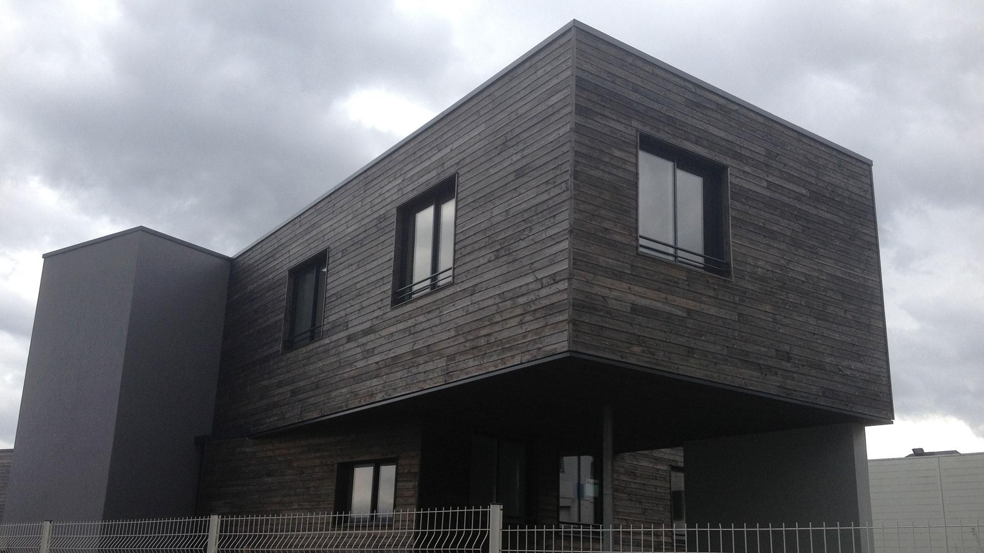 Bâtiment tertiaire ossature bois