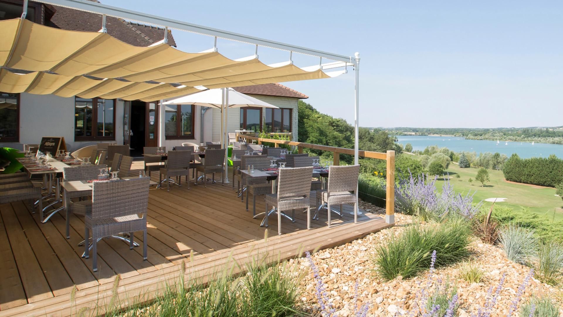 Terrasse de restaurant