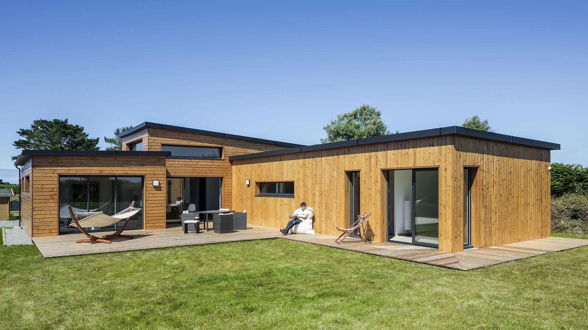 Une maison bois contemporaine